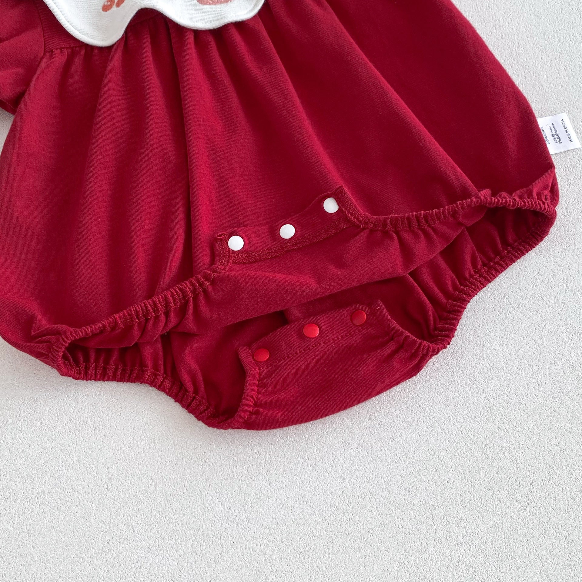 Summer Outfit Baby Girl Romper Newborn Baby Clothes for 1 Month, 100 Days, 1 Year A-Class Cotton Bodysuit Diaper Cover