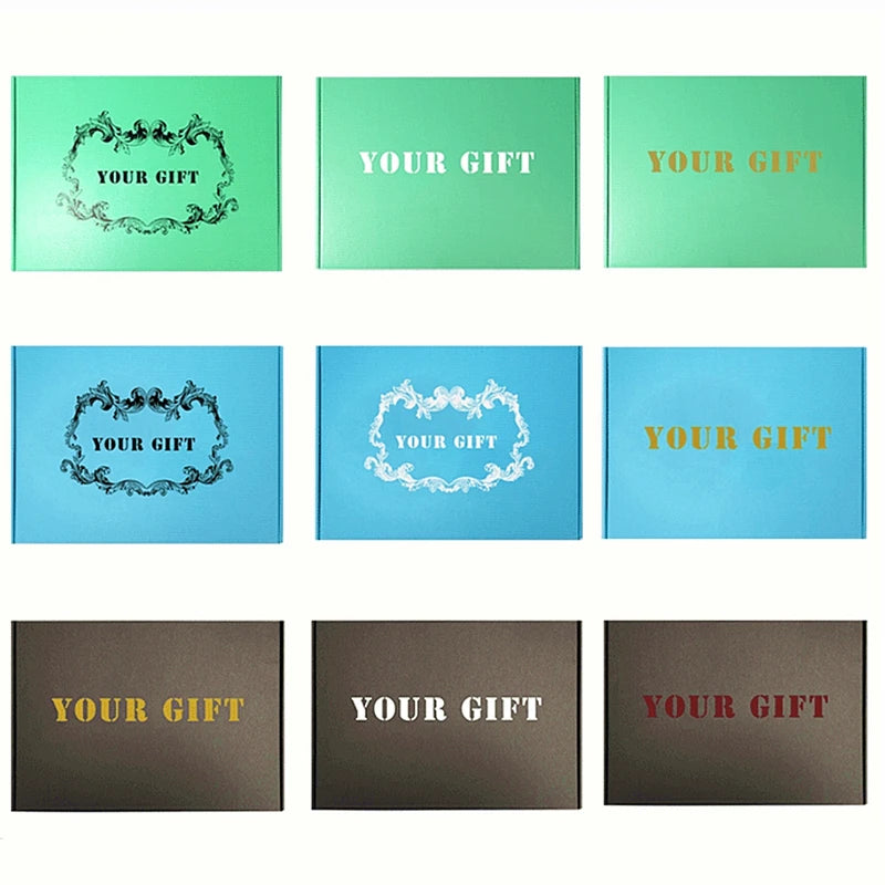 Pink Gift Box with Customized Logo,3-Layer Corrugated Box,Storage Display Carton,Supports Size Printing Logo,Festival Party,10Pc