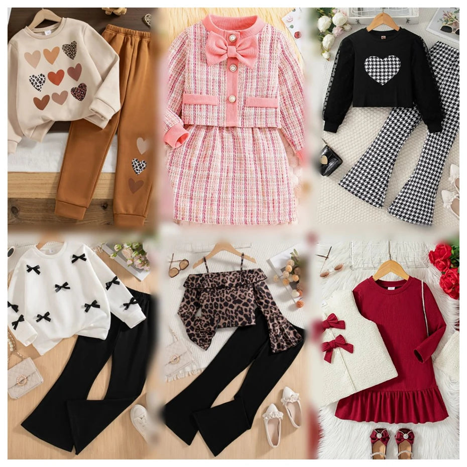 Wholesale Mixed Age Kids Clothing Clearance Sale Fashion Children's Clothing Apparel Stock Random Delivery