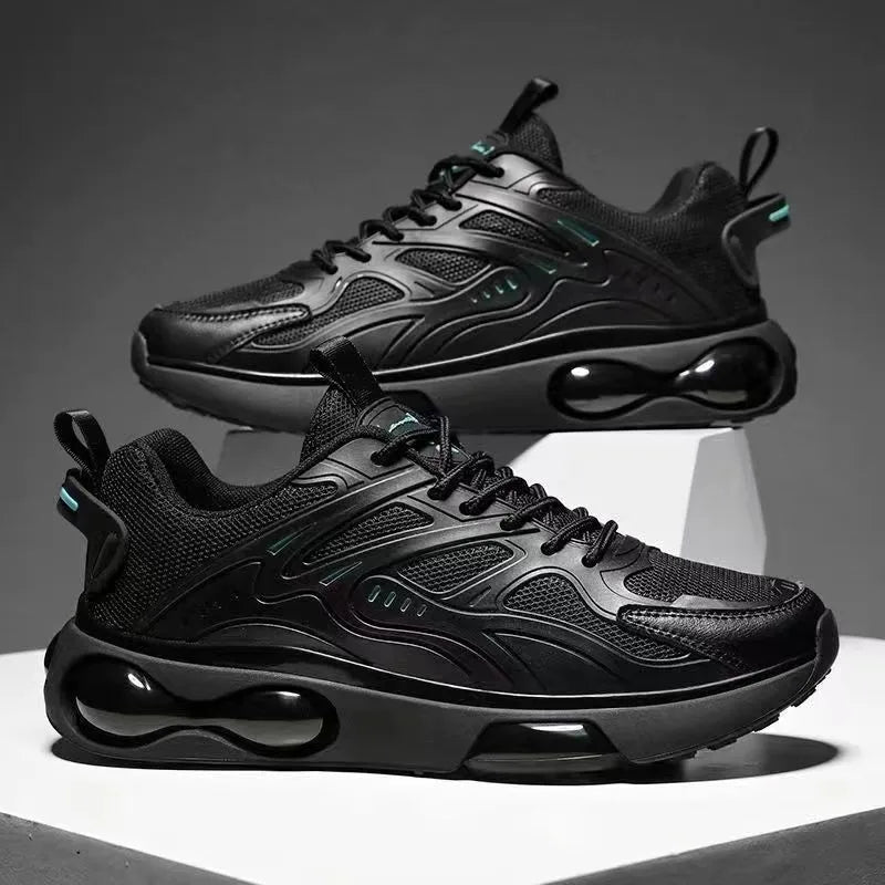 YF Men's Walking Style Shoes Spring New Breathable Mesh Shoes Casual  Men's  Running Shoes