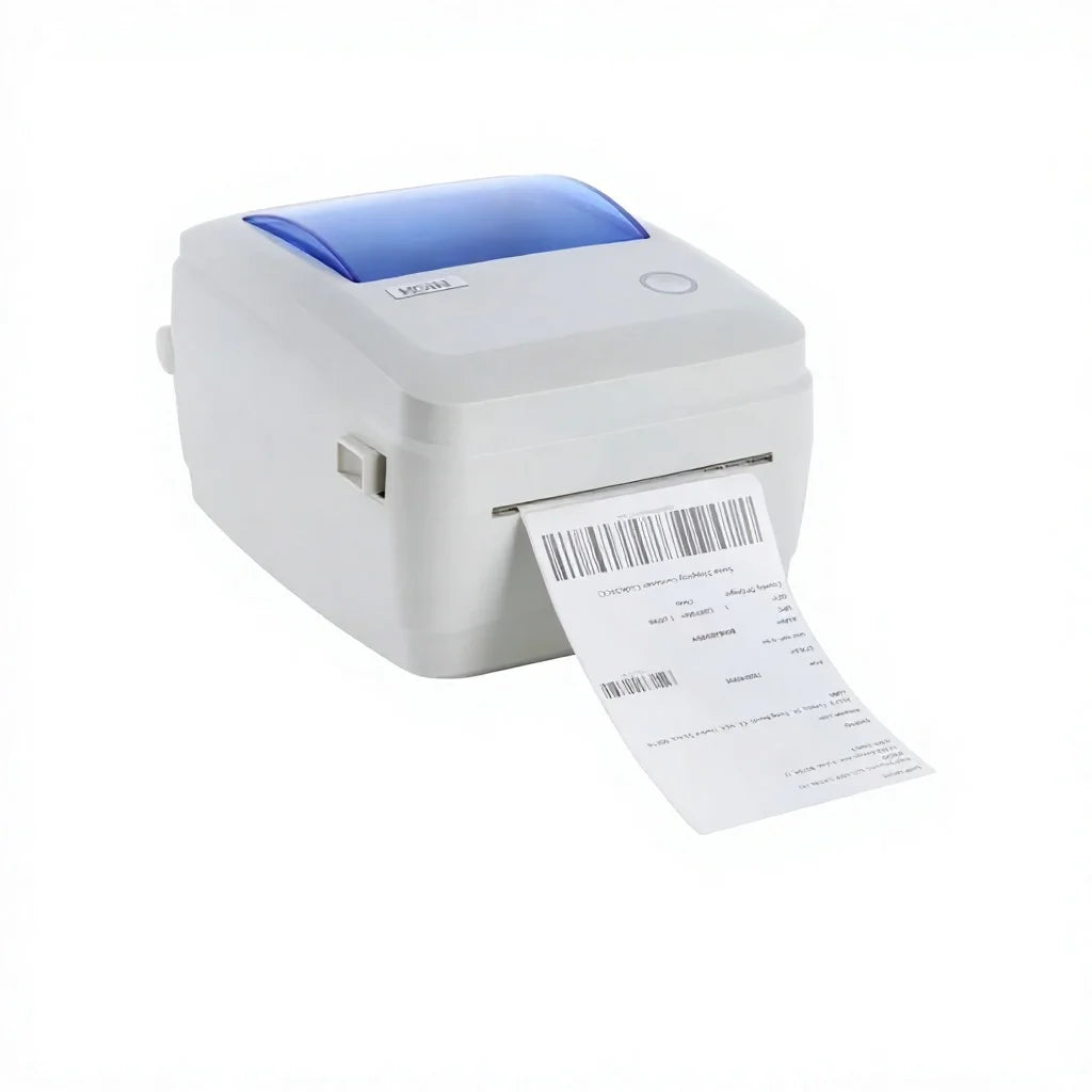 Xinliantimes Ready Stock Thermal Label Printer 37mm-123mm Roll Sticker Printing Machine 203dpi USB+ 1-Year Warranty