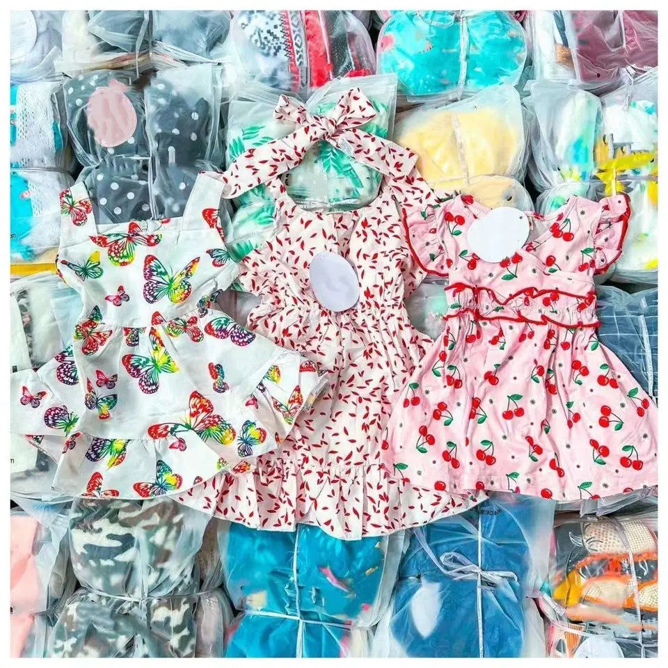 2026 Brand New Apparel Stock 1 To14 Years Old Children Kids Clothing Supplier Ropa De Bebe, Factory Wholesale Baby Clothes Bales