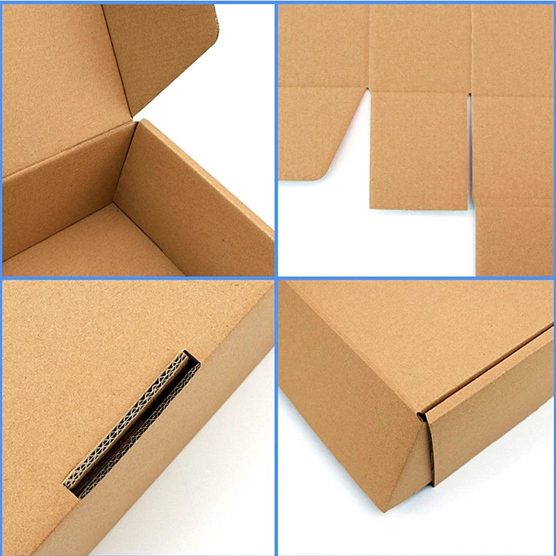 Pink Gift Box with Customized Logo,3-Layer Corrugated Box,Storage Display Carton,Supports Size Printing Logo,Festival Party,10Pc