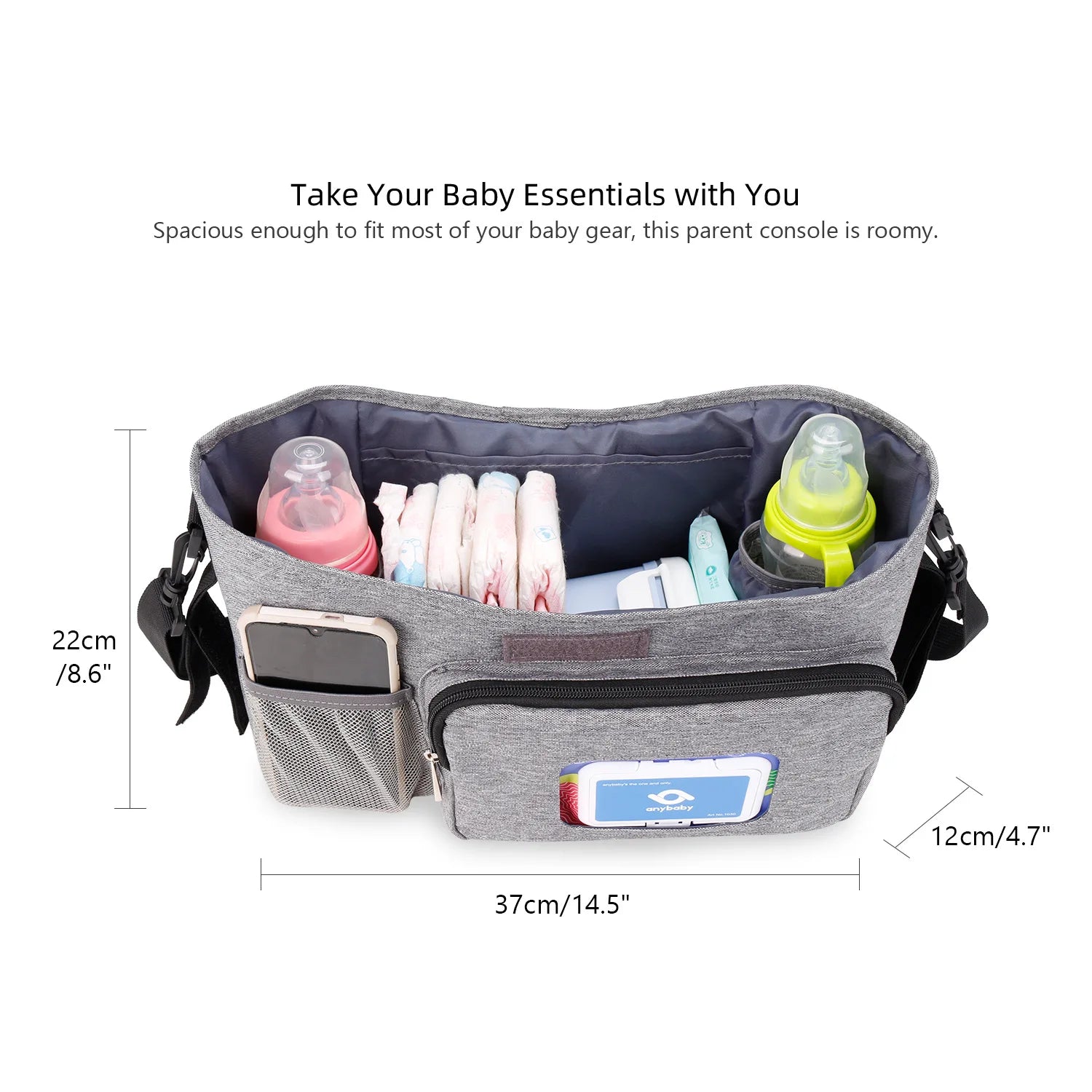 Baby Stroller Bag Mother Baby Travel Outdoor Storage Single-Shoulder for Waterproof Super Lightweight Functional