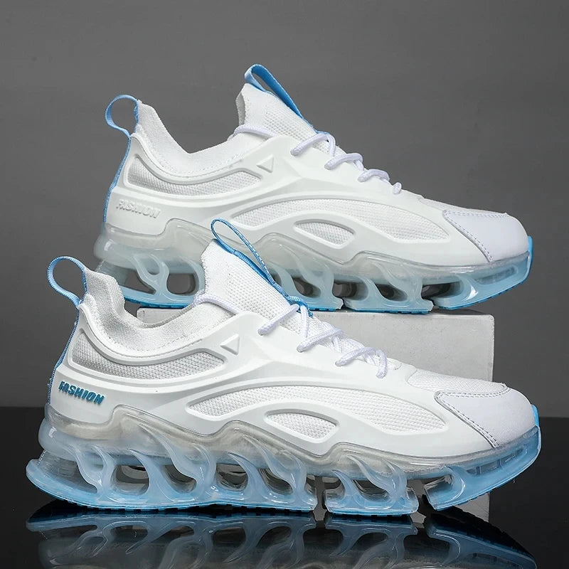 Premium Designer Men Air Cushion Basketball Sneakers Breathable Lightweight Comfort Training Sports Footwear