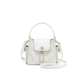 New Arrival Handbags for Women Embossed Pattern Bucket Tote Women's Messenger Bags Metal Logo Chain Decor Ladies Crossbody Bag