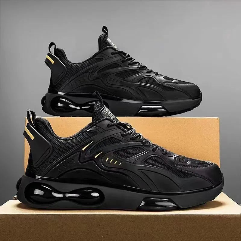 YF Men's Walking Style Shoes Spring New Breathable Mesh Shoes Casual  Men's  Running Shoes