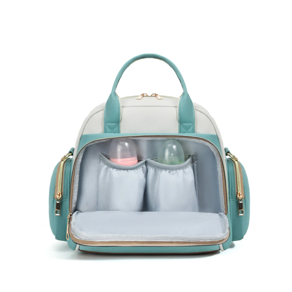 Large Capacity Maternity Bag Double Shoulder Baby Diaper Storage Bag New Mommy Milk Bag Infant Mother Baby Bag Oxford Cloth F...