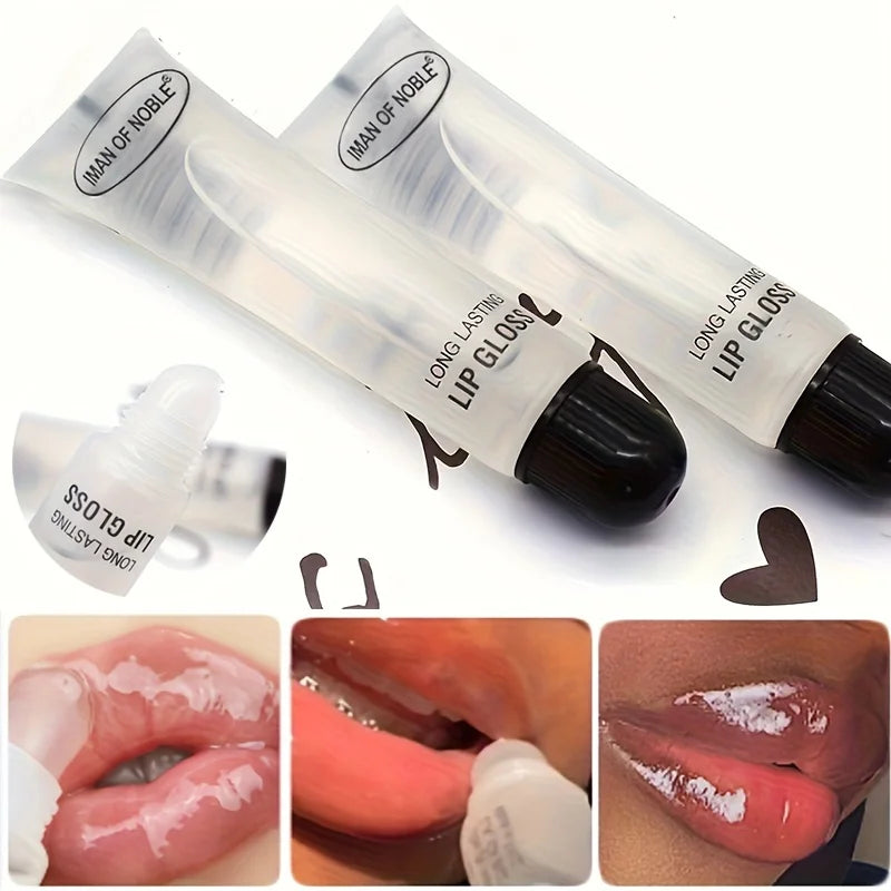 Glossy Lip Gloss Set 6pcs | Moisturizing Non-Sticky Hydrating Lip Oil for Women