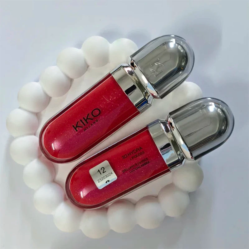 Fashion Brand Kiko Refreshing Non Greasy Mirror Lip Glaze Moisturizing Non Stick Cup Lipstick Deep Moisturelip Lip Balm Makeup
