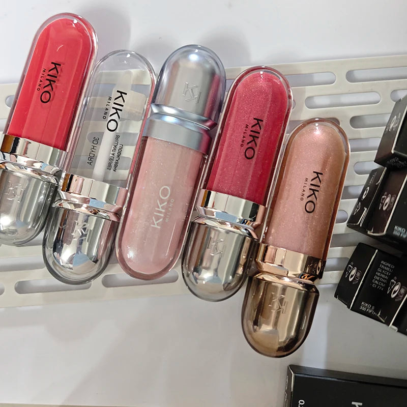 Fashion Brand Kiko Refreshing Non Greasy Mirror Lip Glaze Moisturizing Non Stick Cup Lipstick Deep Moisturelip Lip Balm Makeup