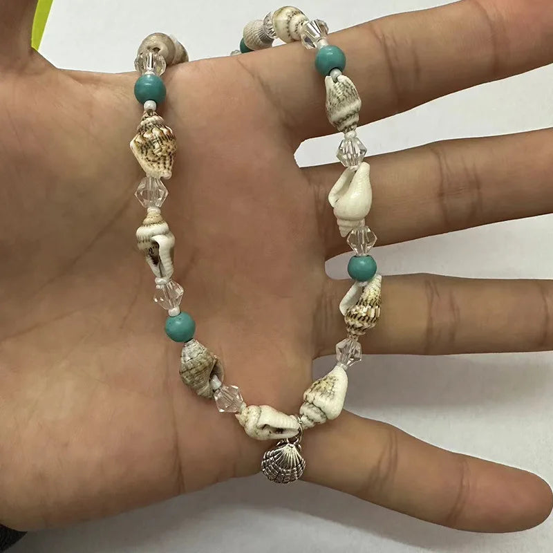 Cowrie Shell Choker Necklace