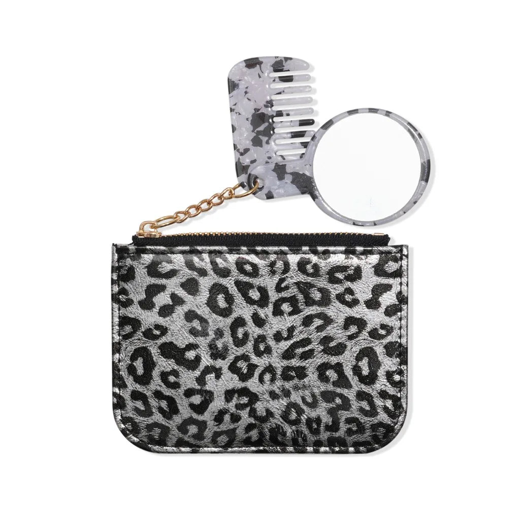 Small Card Holder Practical Pu Coin Purse Key Storage Bag Multi-Functional Mini Zip Coin Purse For Card Storage Hanging Out