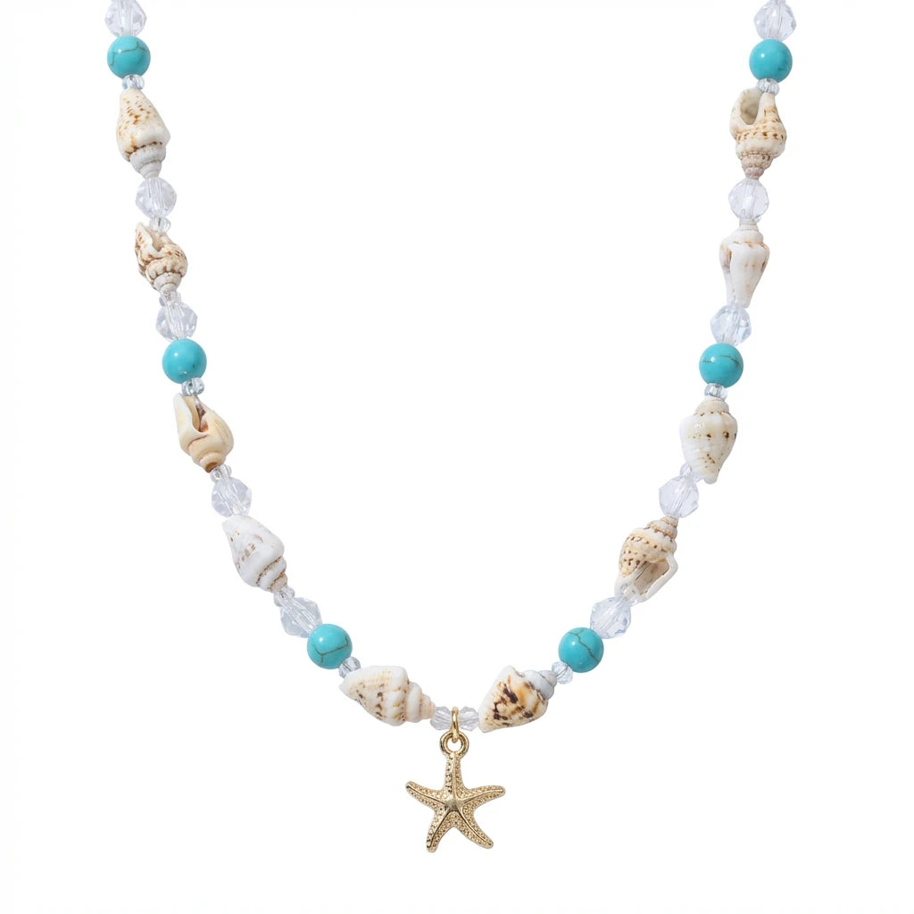 Cowrie Shell Choker Necklace