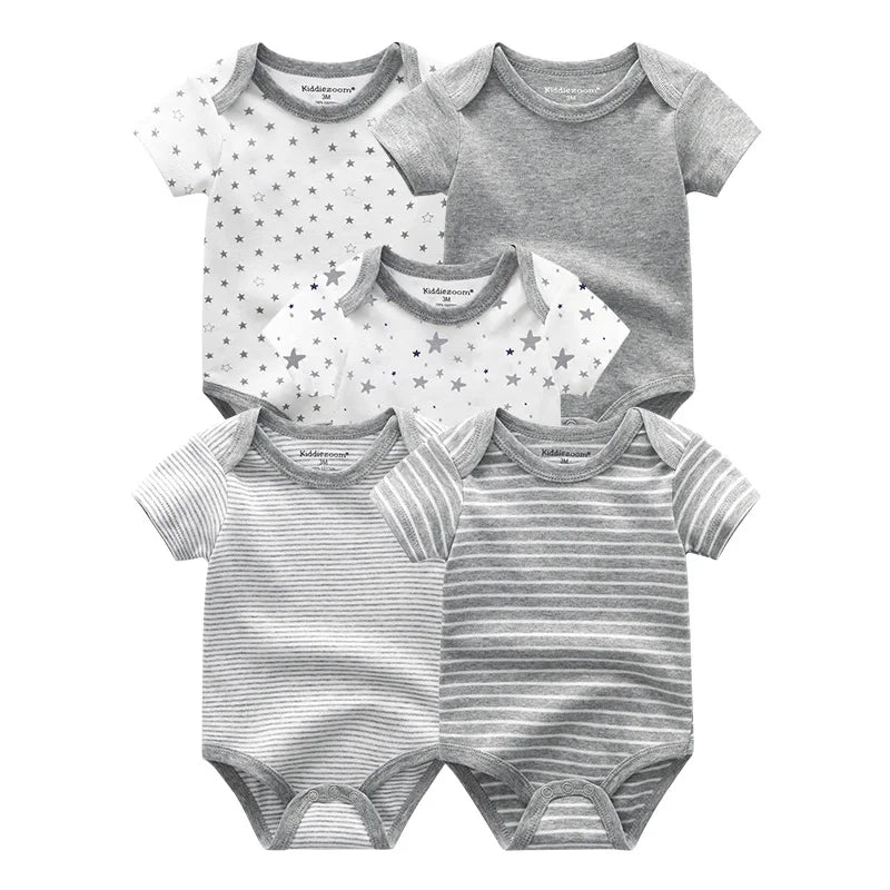 Mini Blooms Newborn Bodysuit Set (5-Piece)