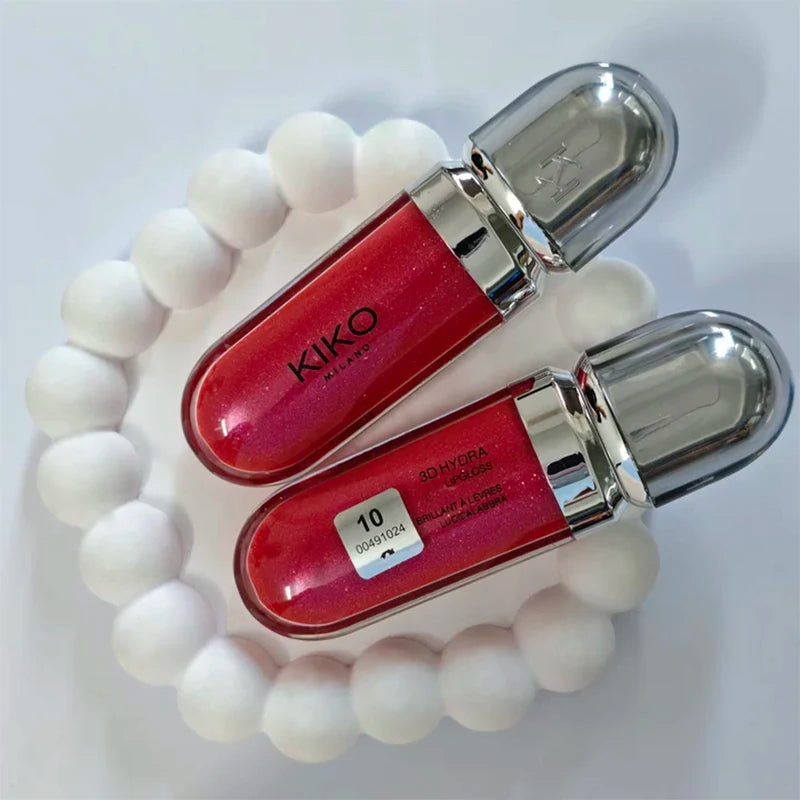 Fashion Brand Kiko Refreshing Non Greasy Mirror Lip Glaze Moisturizing Non Stick Cup Lipstick Deep Moisturelip Lip Balm Makeup