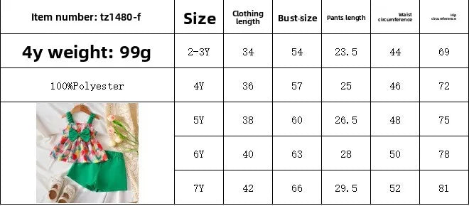 Summer Outfit For Girls Aged 4-7 Kids Girls Clothes Off-Shoulder Top And Shorts 2 Pcs Set Children Clothing For 4 5 6 7 Years