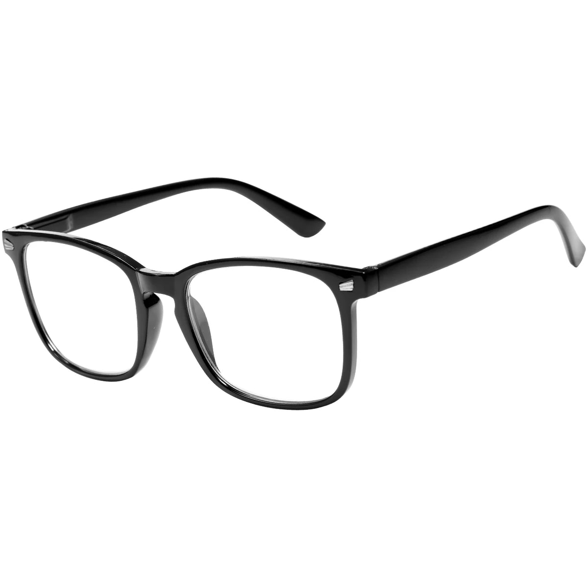 1/2/3/4/5PCS Elegant Simple and Stylish Geometric Glasses with Transparent Lenses Suitable for Daily Use