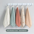 2/5PC Baby Towel New Born Items Stuff Muslin Squares Infant Newborn Hand Bath Shower Face Towel Soft Cotton Gauze Baby Washcloth