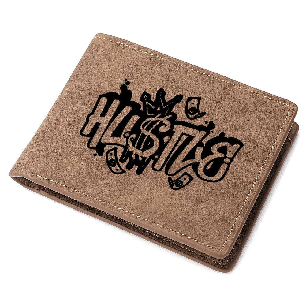 Mini Ultra-thin Men's US Dollar Wallet, Featuring a Retro-style Zipper Pocket, Multiple Card Slots, and a Credit Card Pocket