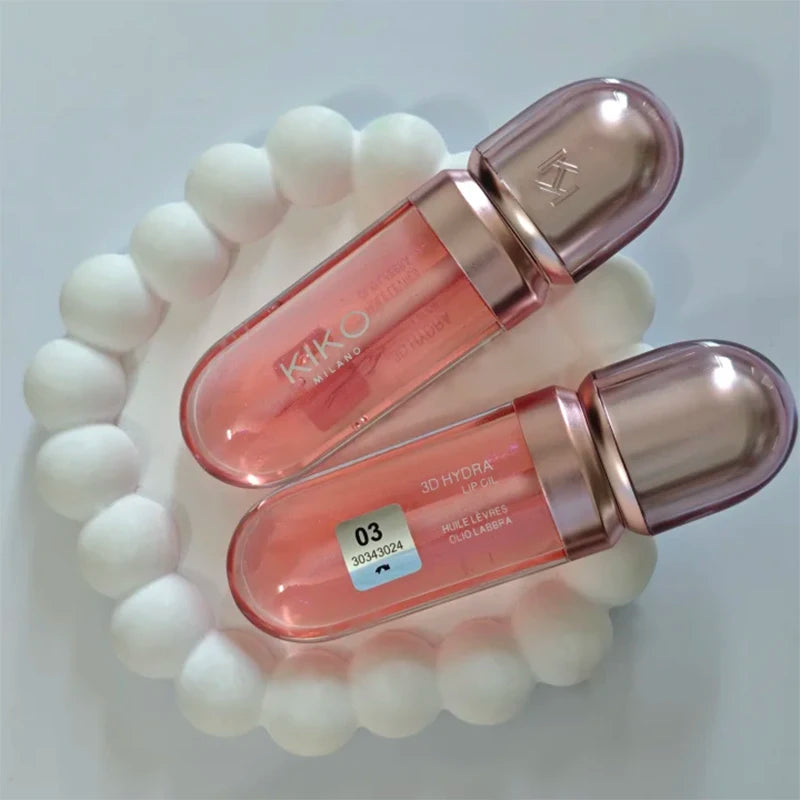 Fashion Brand Kiko Refreshing Non Greasy Mirror Lip Glaze Moisturizing Non Stick Cup Lipstick Deep Moisturelip Lip Balm Makeup