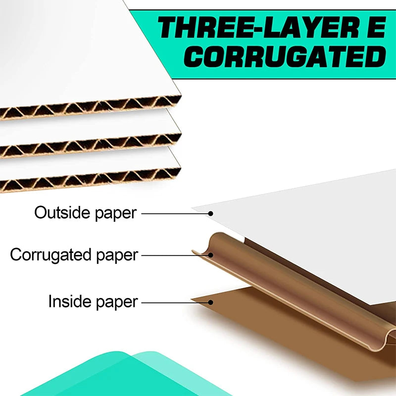 10 pcs 20*14*4cm DIY Color Packaging Cardboard Boxes, DIY Gift Packaging Boxes, Thanksgiving Packaging Boxes, Square Flat Boxes
