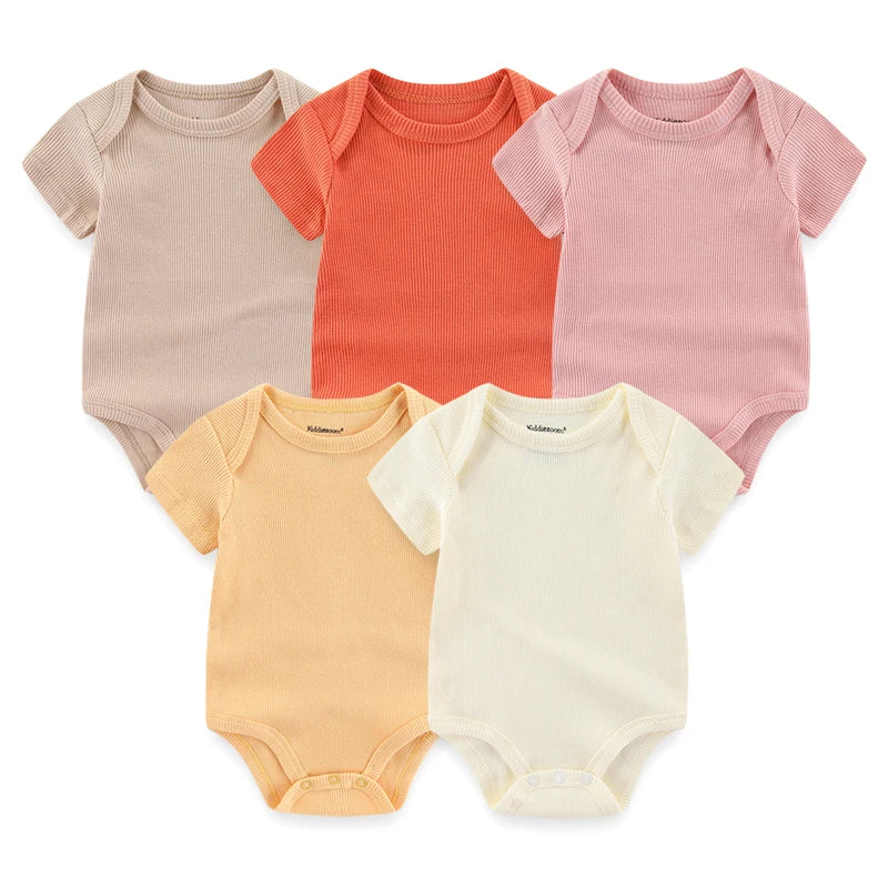 Mini Blooms Newborn Bodysuit Set (5-Piece)