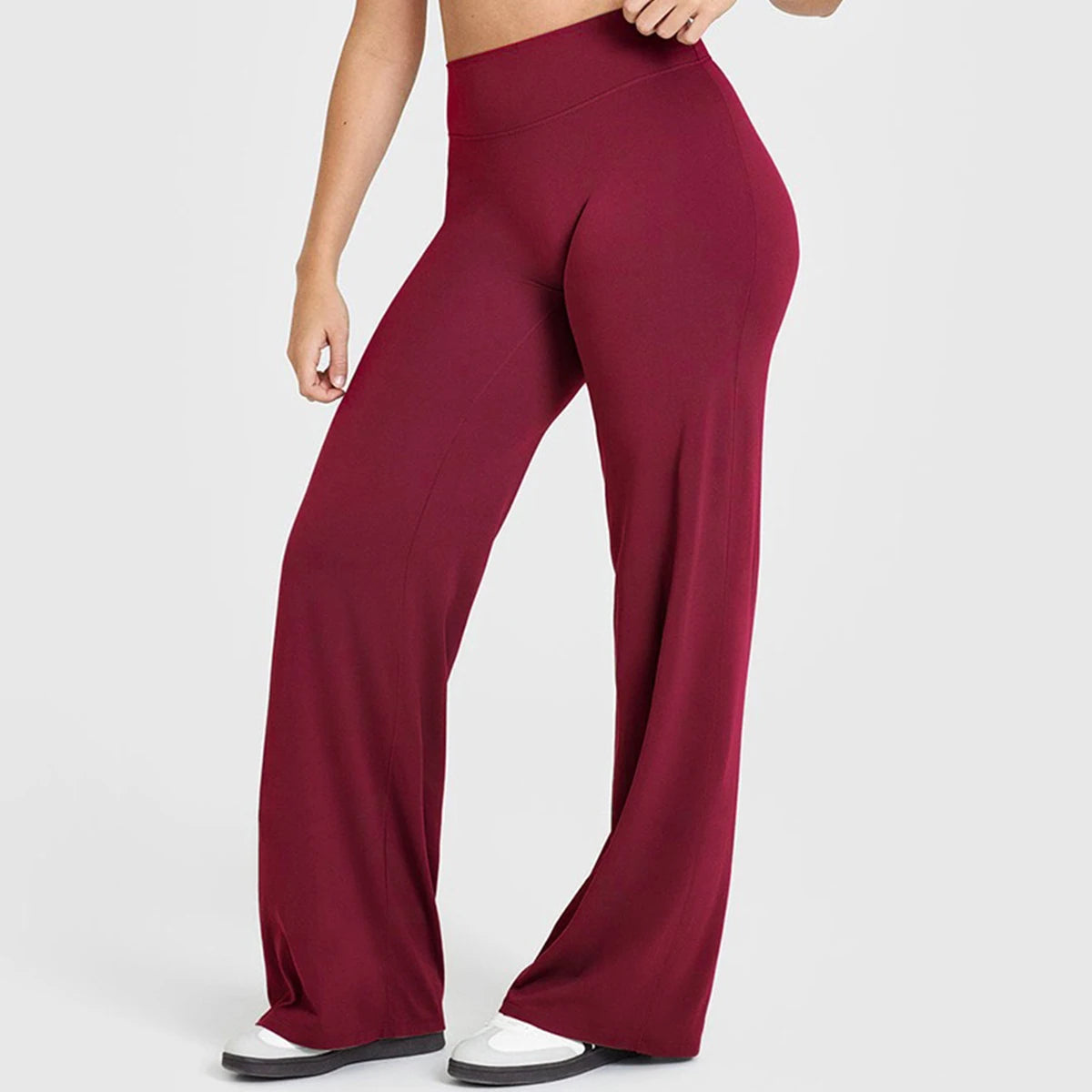 Oner Active Flared Leggings Straight Leg Leggings Woman Wide-leg Pants Yoga Breathable Fitness Clothing Versatile Casual Pants