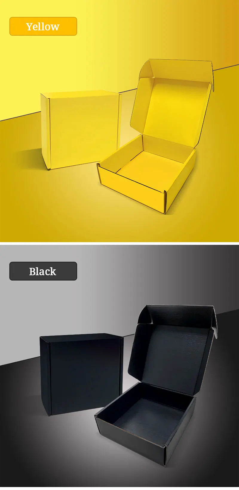 5pcs Extra Hard Airplane Box Cosmetics Shirt Wig Gift Box Wedding Party Paper Box Folding Clothing Box Gift Box Packing