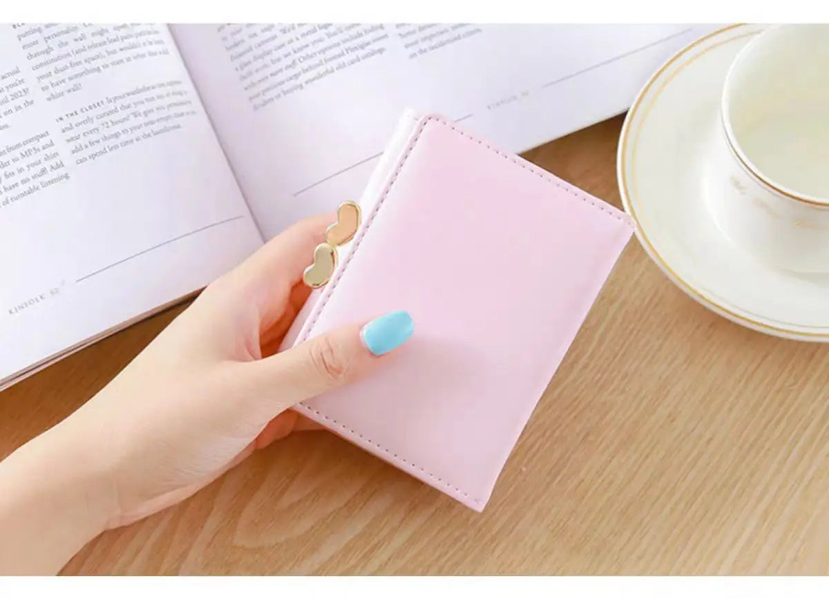 Mini Women Wallet Small animals heart Short Women's Wallet Card Holder Girls Woman Fashion Lady Coin Purse for Female Clutch Bag