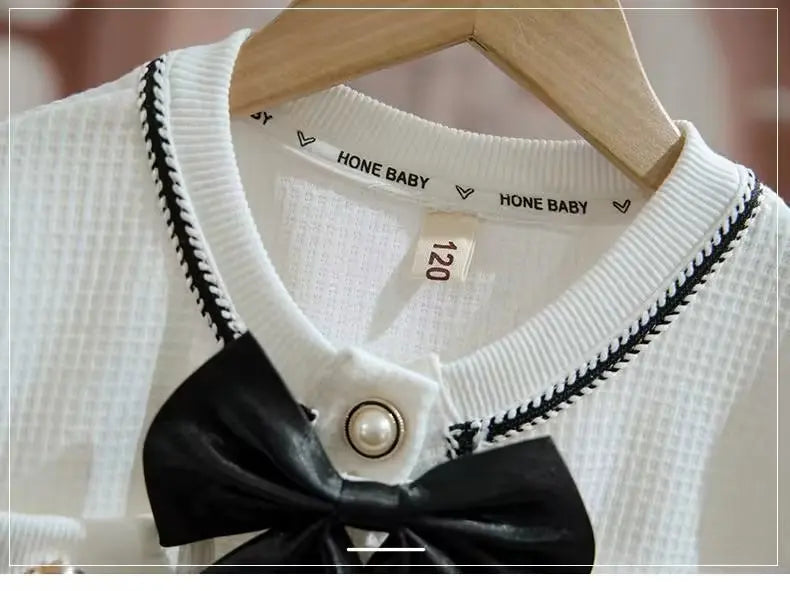 Girls Clothes Sets Spring Autumn Blouses Tops + Pants Outfits For Children Clothes Set Sweet Kids Clothing  4 6 9 T2Pcs