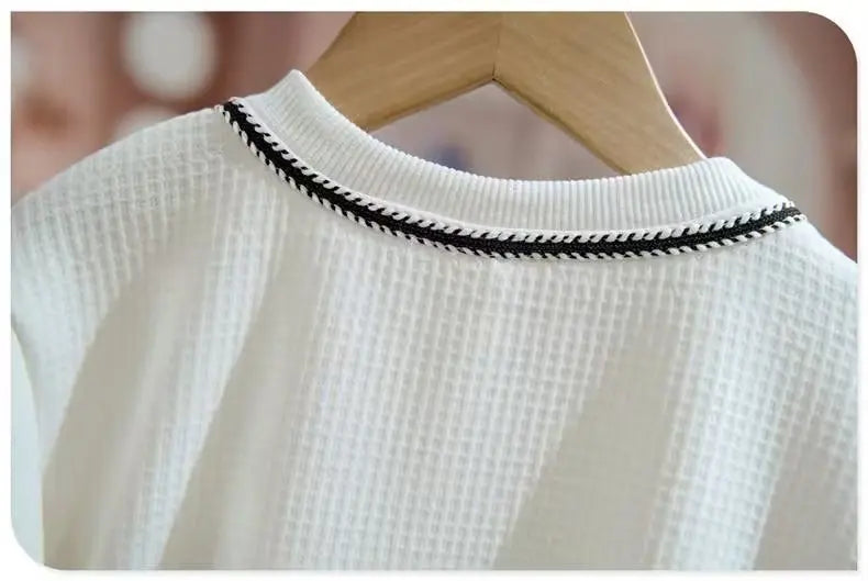 Girls Clothes Sets Spring Autumn Blouses Tops + Pants Outfits For Children Clothes Set Sweet Kids Clothing  4 6 9 T2Pcs
