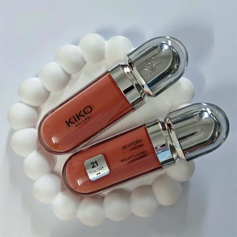 Fashion Brand Kiko Refreshing Non Greasy Mirror Lip Glaze Moisturizing Non Stick Cup Lipstick Deep Moisturelip Lip Balm Makeup