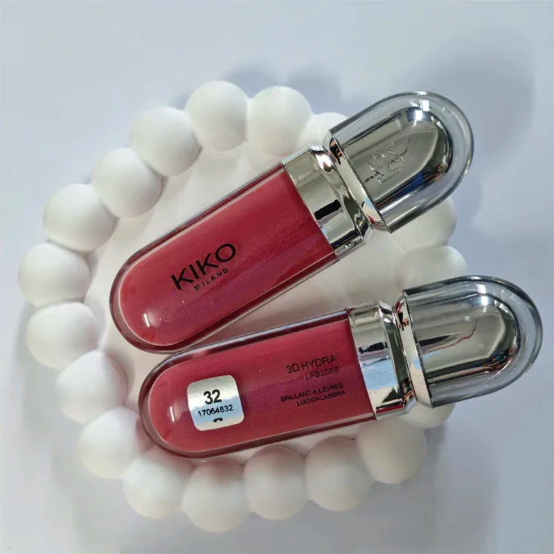 Fashion Brand Kiko Refreshing Non Greasy Mirror Lip Glaze Moisturizing Non Stick Cup Lipstick Deep Moisturelip Lip Balm Makeup