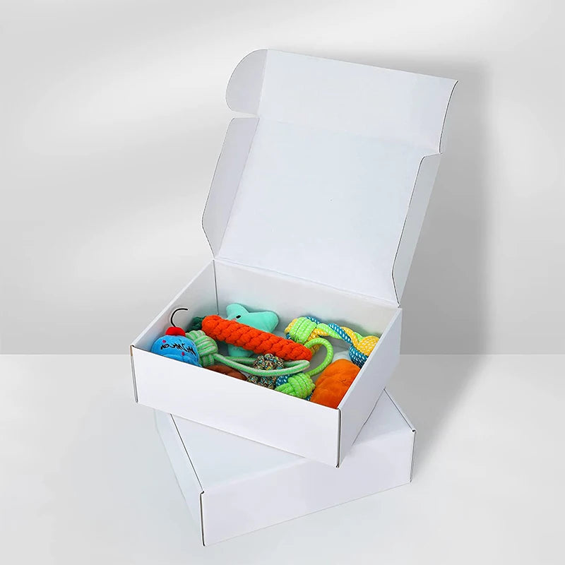10 pcs 20*14*4cm DIY Color Packaging Cardboard Boxes, DIY Gift Packaging Boxes, Thanksgiving Packaging Boxes, Square Flat Boxes