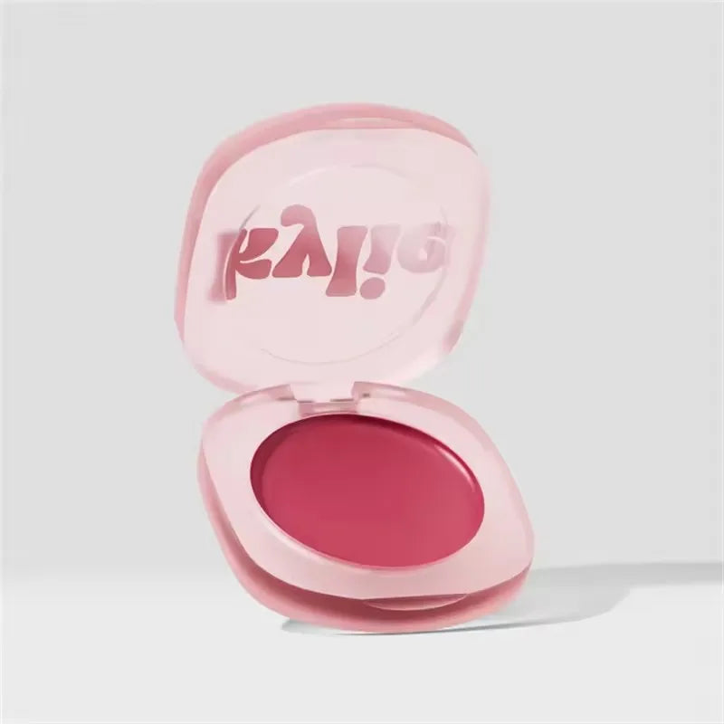 Kylie Hybrid Kissed Power Lip and Cheek Glow Balm Gloss Drip Cream Peach Pink Blusher Lasting Brighten Facial Rouge Cosmetics