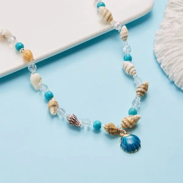 Cowrie Shell Choker Necklace