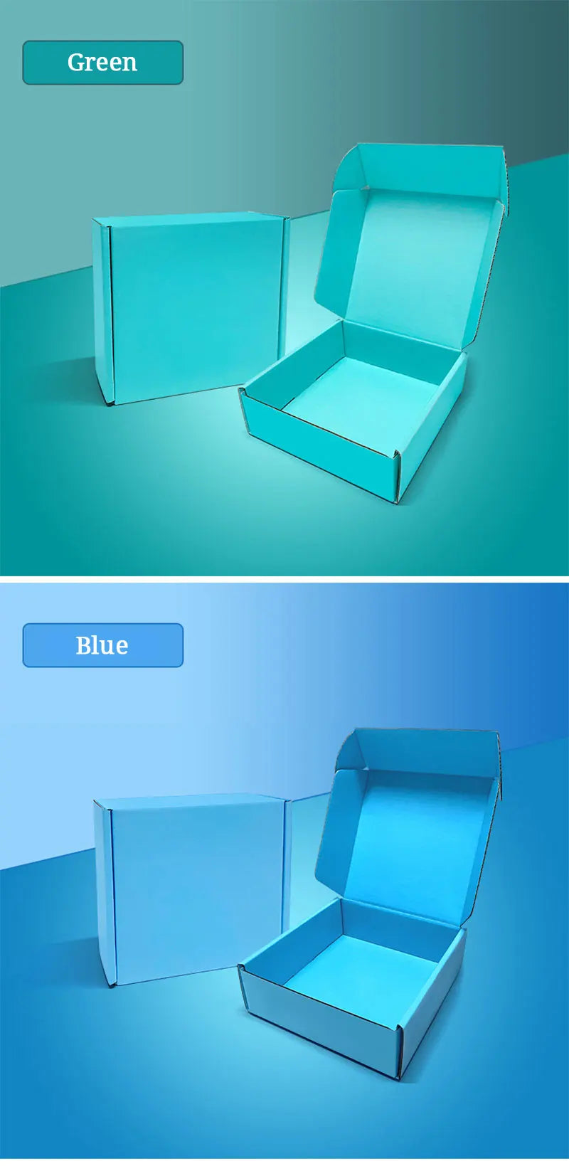 5pcs Extra Hard Airplane Box Cosmetics Shirt Wig Gift Box Wedding Party Paper Box Folding Clothing Box Gift Box Packing