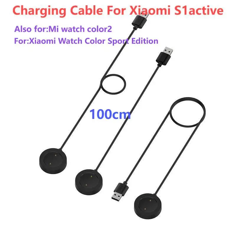 Charger Dock Adapter USB Charging Cable Stand for Xiaomi Mi Watch S1 Active Color 2 Sport Holder Charge Accessories