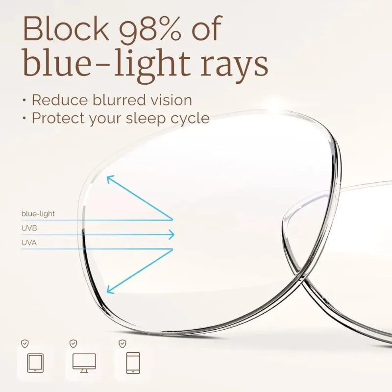 1/2/3/4/5PCS Elegant Simple and Stylish Geometric Glasses with Transparent Lenses Suitable for Daily Use