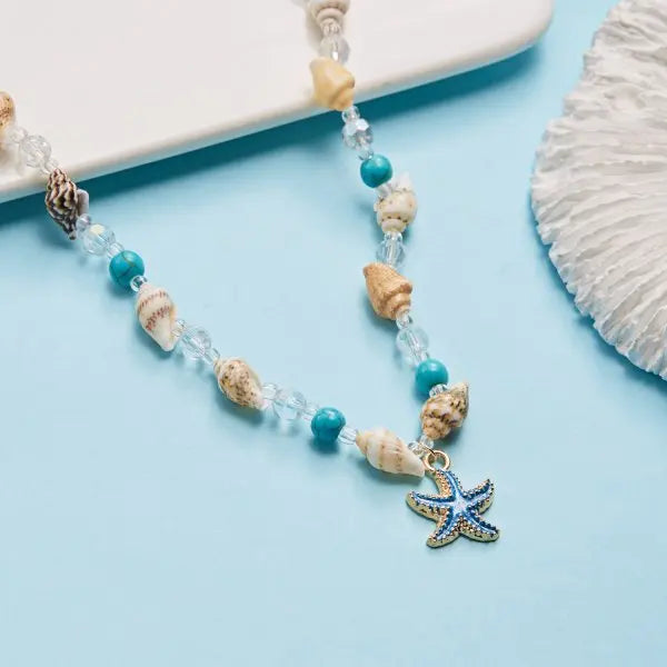 Cowrie Shell Choker Necklace