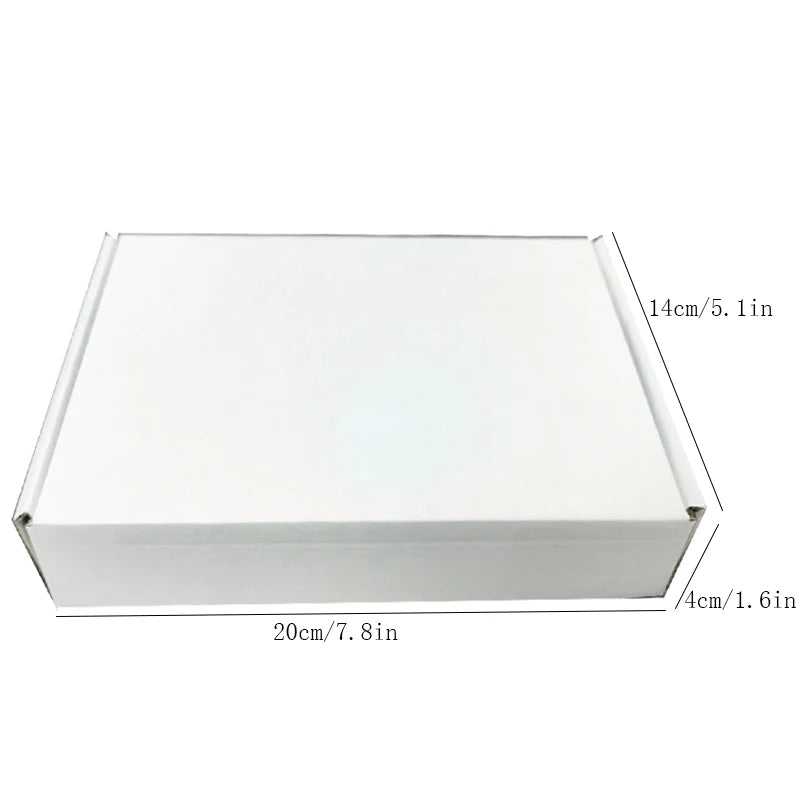 10 pcs 20*14*4cm DIY Color Packaging Cardboard Boxes, DIY Gift Packaging Boxes, Thanksgiving Packaging Boxes, Square Flat Boxes