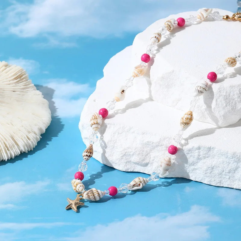 Cowrie Shell Choker Necklace