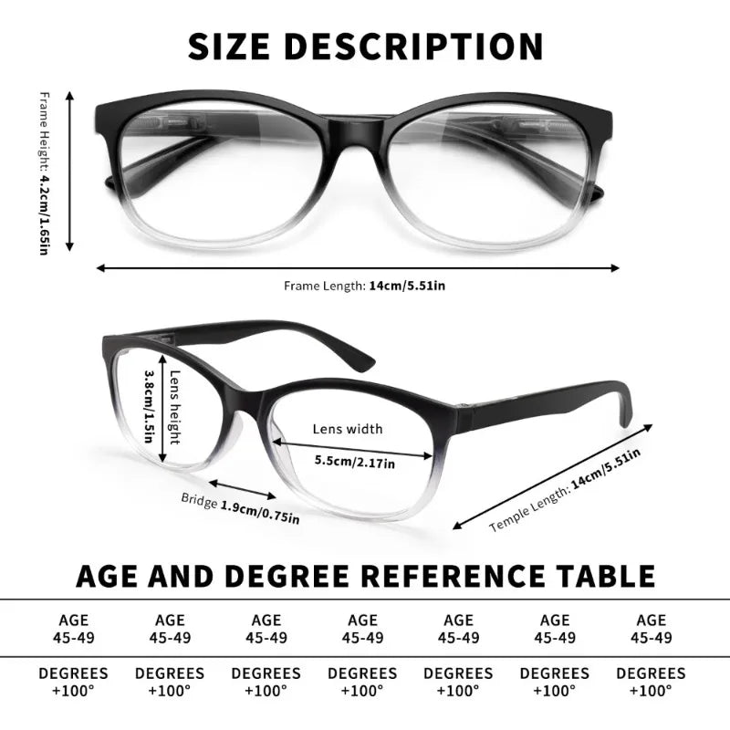 1/2/3/4/5PCS Elegant Simple and Stylish Geometric Glasses with Transparent Lenses Suitable for Daily Use