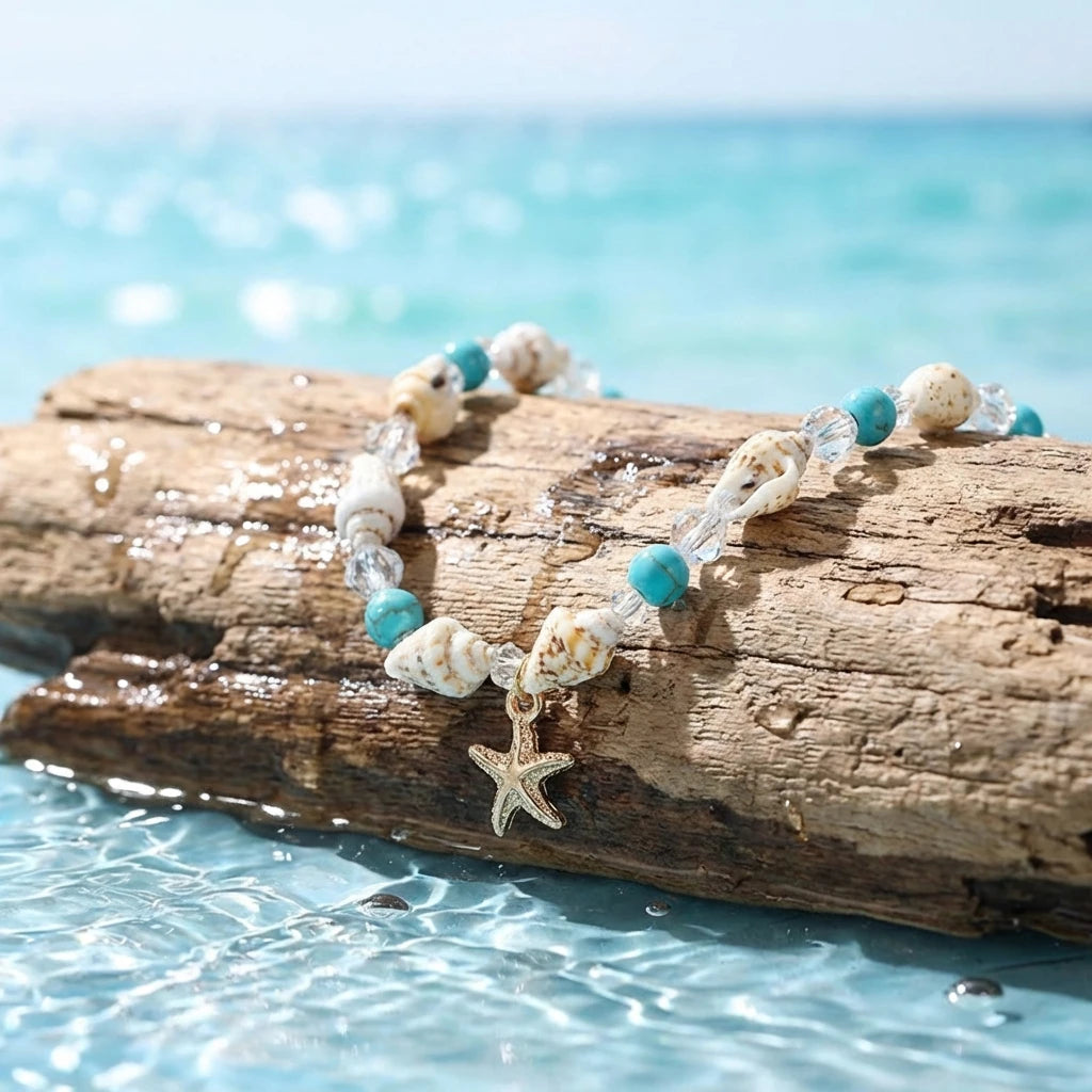 Cowrie Shell Choker Necklace