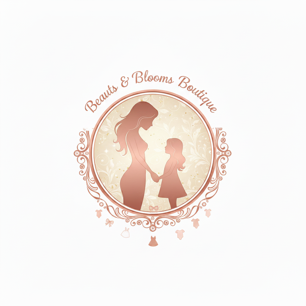 Beauts & Blooms Boutique Logo